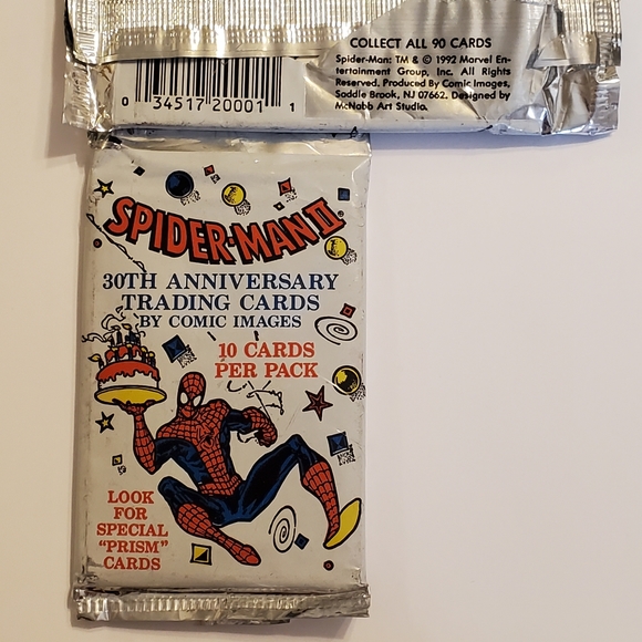 1992 Spiderman 2 30th Anniversary Trading Cards - Picture 9 of 11